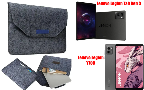 Сумка Wool із войлока для планшета Lenovo Legion Y700, Legion Tab Gen 3 Київ