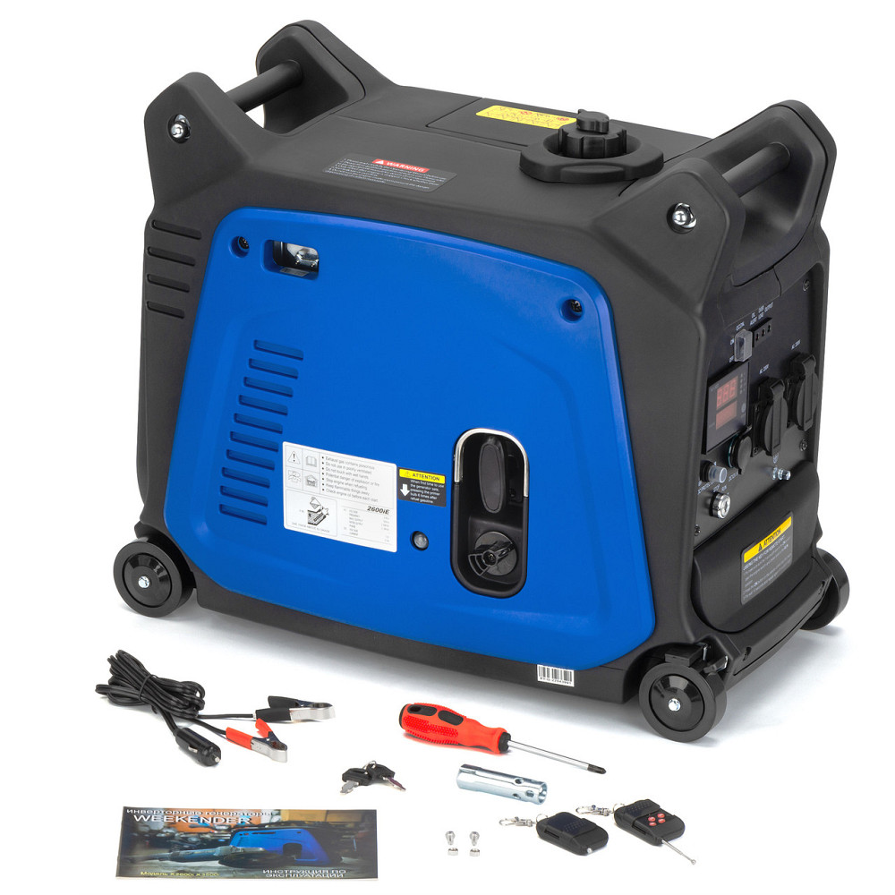 Генератор 2.6 кВт Інвертор Weekender X2600Ie Електрозапуск Київ - фото 5