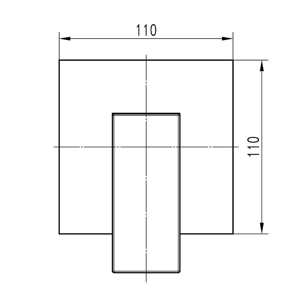 Змішувач для душу вбудований TOPAZ ODISS TO-18105-H66 на один вихід, без душового комплекту Тернопіль - фото 6