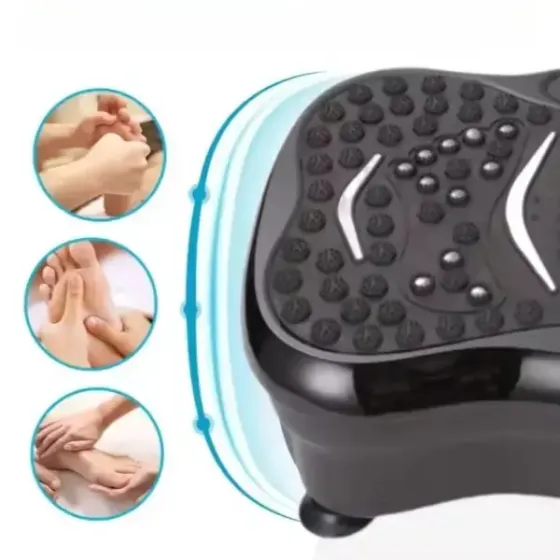 Тренажер с виброплатформой для снижения веса - Фитнес-платформа с петлями эспандерами AND LY-761 Коломия