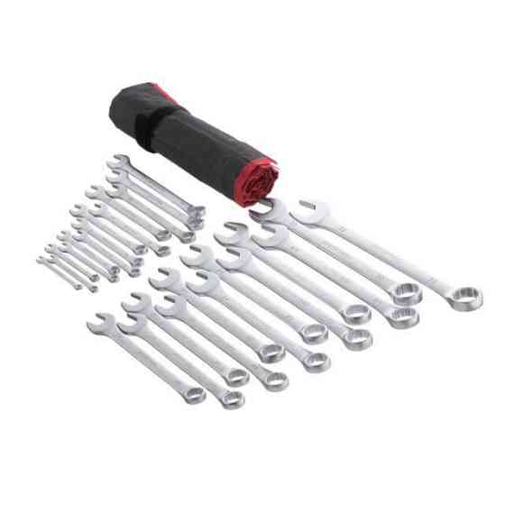 Набір ключів INTERTOOL 25 шт., 6-32 мм, Cr-V у чохлі - компактно, зручно, надійно Львів