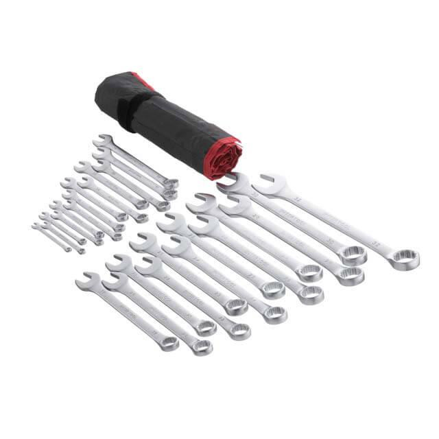 Набір ключів INTERTOOL 25 шт., 6-32 мм, Cr-V у чохлі - компактно, зручно, надійно Львів - фото 3