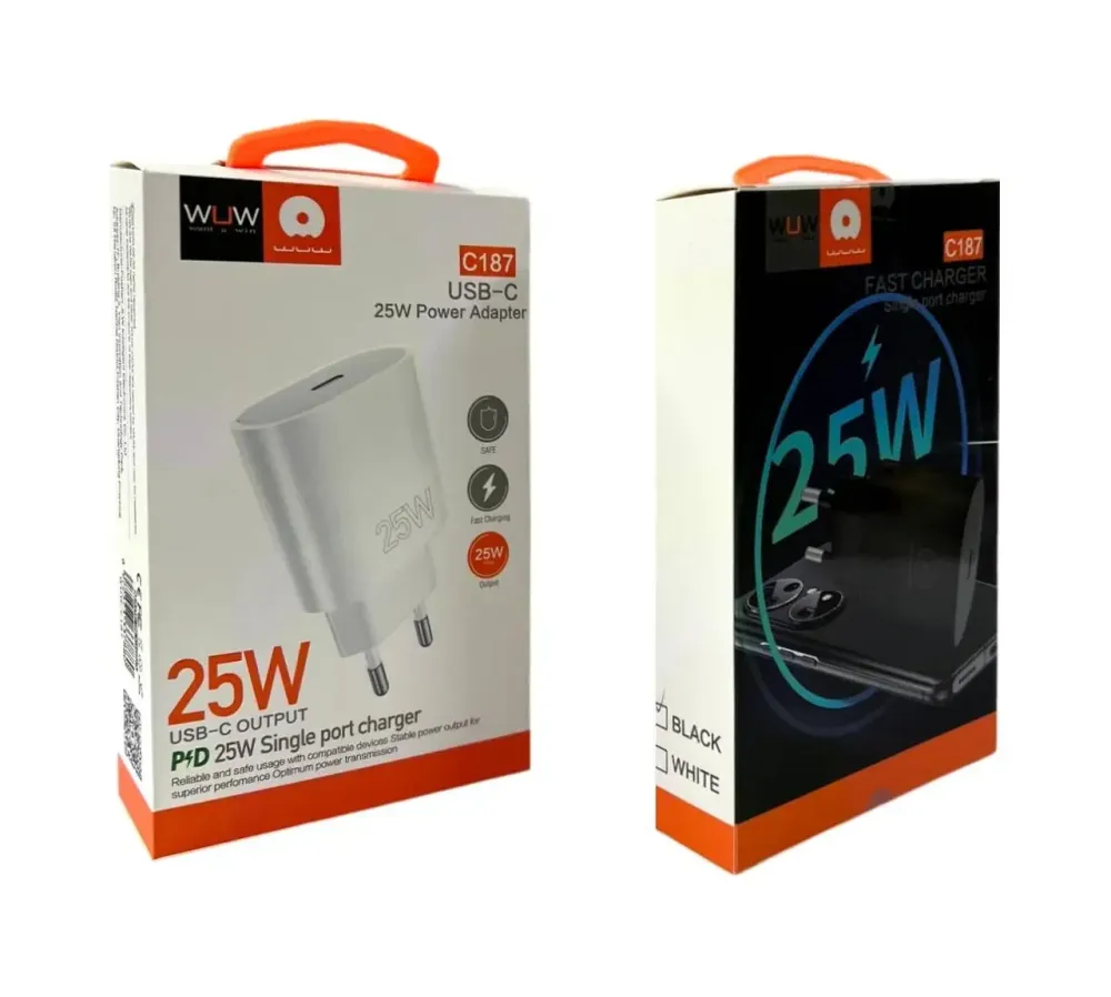 Зарядний пристрій 220В 5В/9В/12В 25Вт Type-Cx1 WUW-C187 Одеса - фото 1