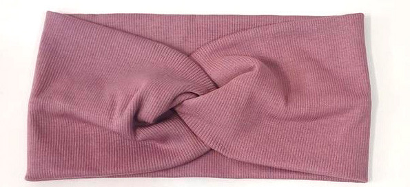 Пов'язка жіноча модна темна пудра Київ - фото 1