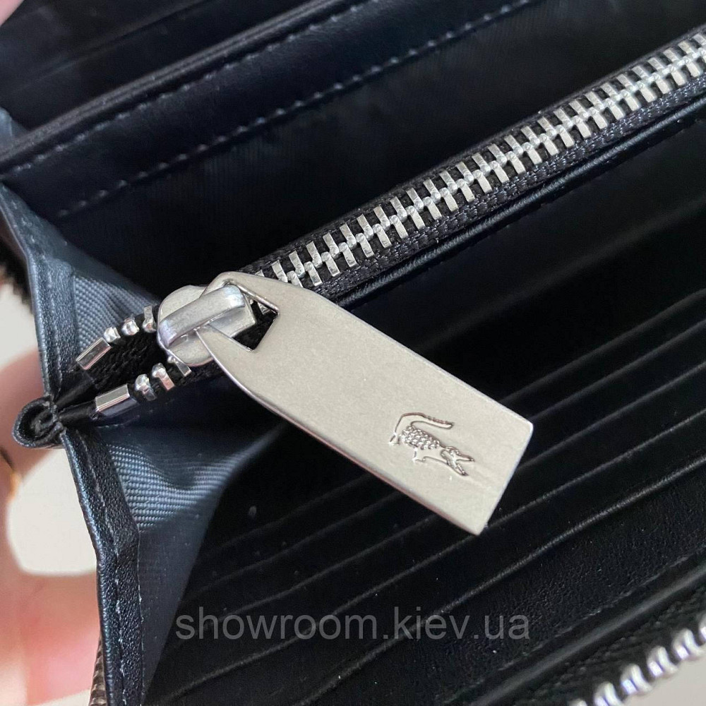Чоловічий гаманець клатч на змійці Lacoste (1719) Київ - фото 4