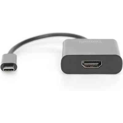 Переходник USB-C to HDMI UHD 4K, M/F, 0.15 m Digitus (DA-70852) Винница