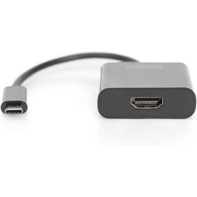 Перехідник USB-C to HDMI UHD 4K, M/F, 0.15 m Digitus (DA-70852) Вінниця - фото 2