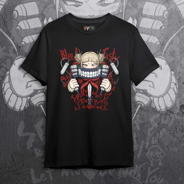 Футболка для подростка мальчика с принтом Моя Геройська Академія Хіміко Тога Размер 160 Anime10142 Днепр - изображение 1