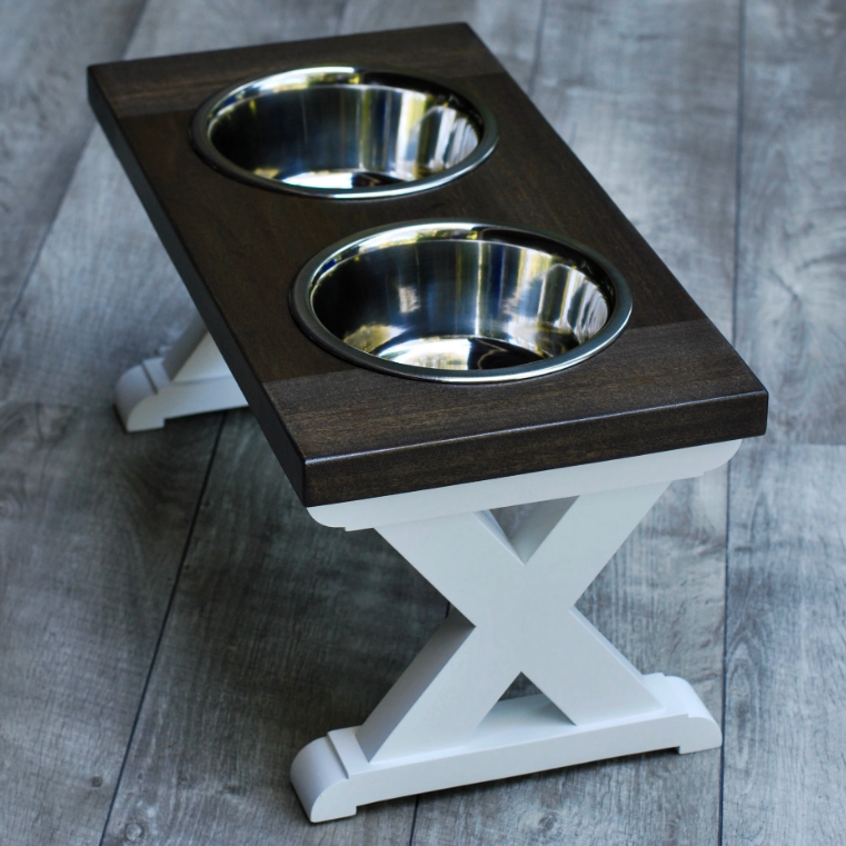 Підставка під миски для собак "Мікулаш" зефір-венге Миколаїв - фото 2