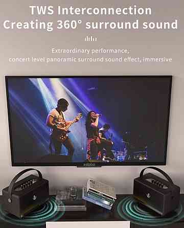 XDOBO  Mirage 130 Вт Портативна акустика bluetooth колонка. Київ