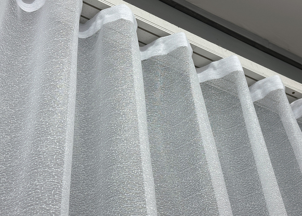 Тюль жакард "Преміум" колір білий 1679т Київ - фото 7