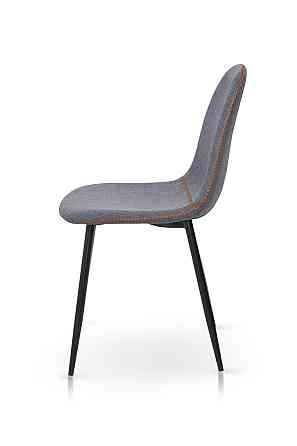 Стілець Немо, чорний/ тканина сіра Киев