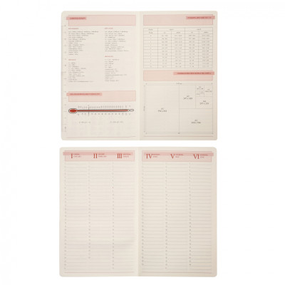 Тижневик Leo planner датований 2026 "Glory", м‘який, блакитний, 352 сторінки (252631) Вінниця - фото 3