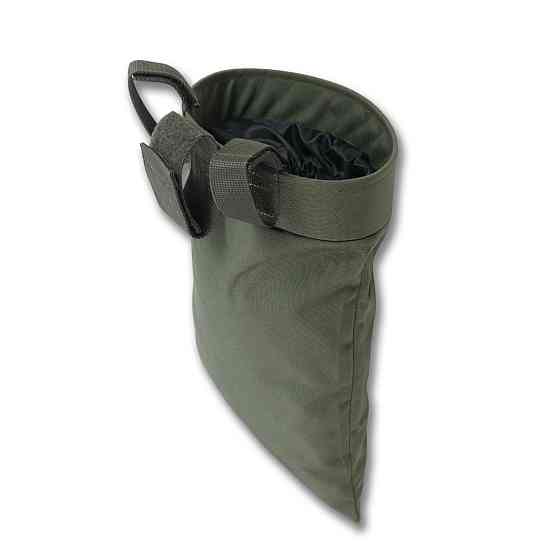 Сумка сброса пустых магазинов (до 8 шт.) KIBORG XL Khaki. Рулонный тактический подсумок под сброс Киев