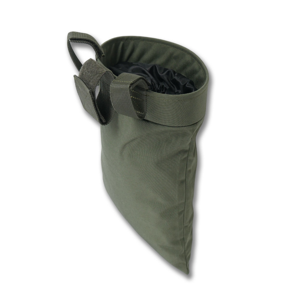 Сумка сброса пустых магазинов (до 8 шт.) KIBORG XL Khaki. Рулонный тактический подсумок под сброс Киев - изображение 3