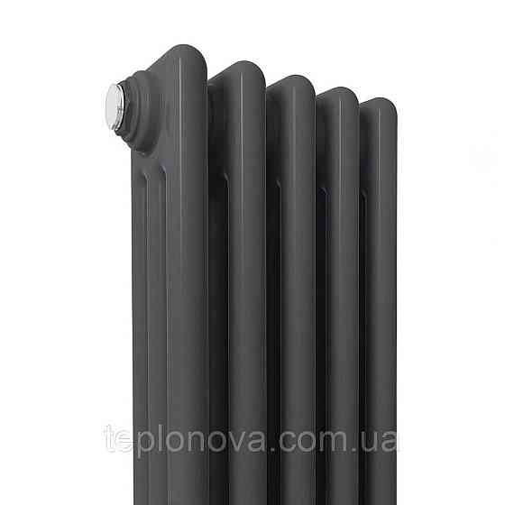 Дизайнерський радіатор 1800/245 (мм) чорний мат IDEALE VIOLA (бічне підключення) 13 5/1800/245 Чернівці
