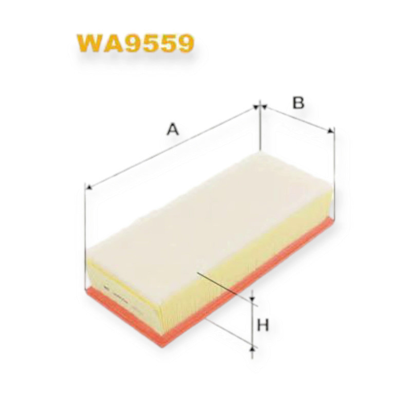 Фільтр Фіат Scudo 2.0HDI (2007-) з поролоном повітряний Мукачево - фото 1