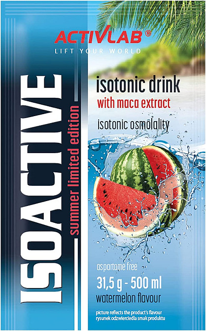 Ізотонічний напій Iso Active 31,5g 1 sachet (Watermelon) Луцьк - фото 1