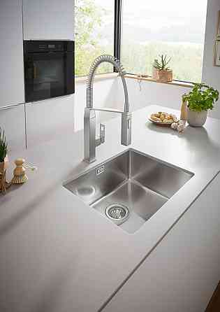 Змішувач для кухні з гнучким виливом Grohe Eurocube   ( 31395000 ) 38692 Харьков