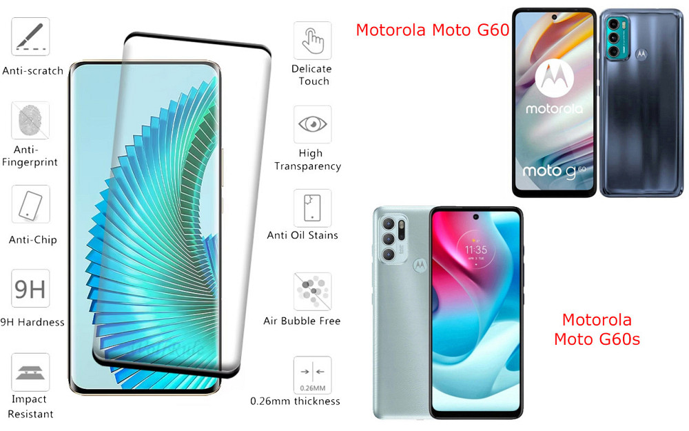 Захисне скло HyperGlass Pro для Motorola Moto G60, Moto G60s – максимальна чутливість та захист Київ - фото 2