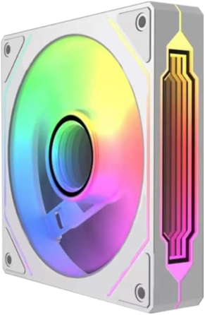 Вентилятор для корпуса Jungle Leopard Prism 120 Pro ARGB Reverse White — кулер 120 мм с эффектом бесконечного зеркала Киев