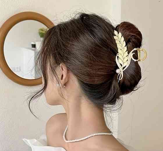 Заколка-крабік колосок Сміла