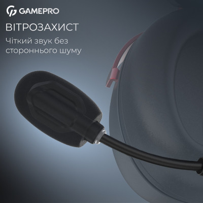 Наушники GamePro Asgard Freya Pro Wireless Black/Red (HSW201BR) Винница - изображение 5