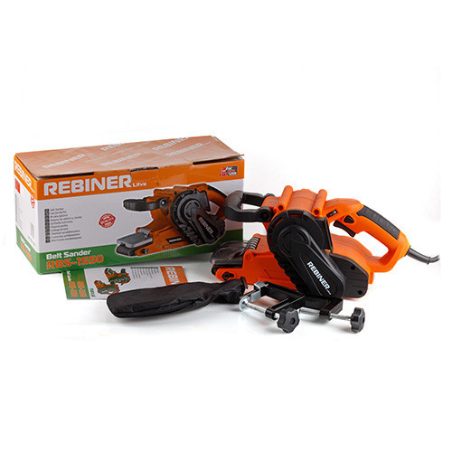 Стрічкова шліфмашина Rebiner RBS-1550 (533×76 мм, 1010 Вт) — Гарантія 36 міс, Литва Львів - фото 9