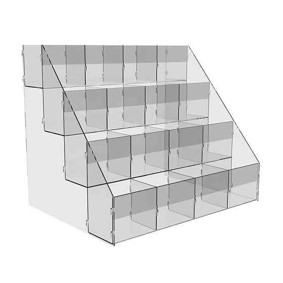 Подставка EKOSTAR для ручек и кистей 16 ячеек 390х295х330 Киев