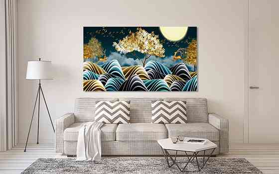 Картина полотно у вітальню / спальню   Природа    MLP_284 ( 60х30см ) 80x120 см Київ