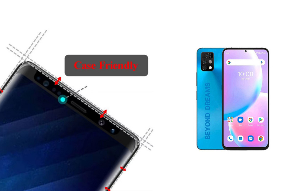 Захисне скло HyperGlass Pro для Umidigi A11, A11s, A11 Pro Max – максимальна чутливість та захист Київ - фото 4