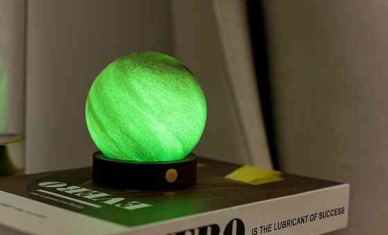 Світильник на акумуляторі Gingko AstraGlass Light MINI, піщана буря, 8 режимів освітлення | G050M-SS Рівне