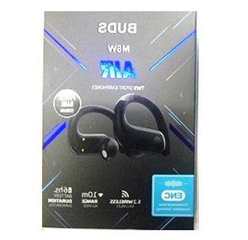 Беспроводные спортивные наушники Buds M6W Air 5.2 c кейсом 2200mAh (Black) Винница - изображение 3