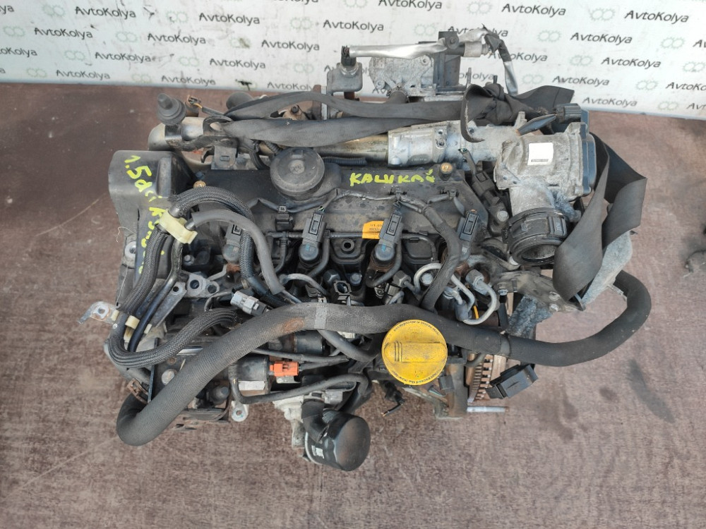 Двигун Nissan Qashqai 1.5 dci 2007-2013 (K9K J896) Euro 5 Ковель - фото 2