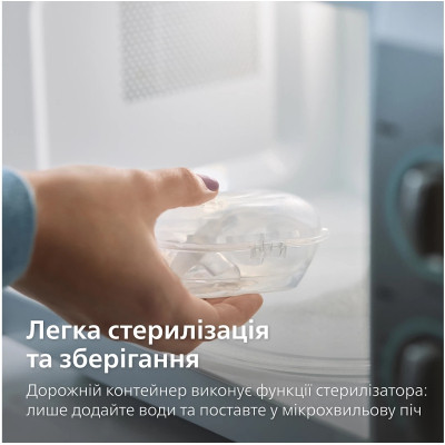 Пустышка Philips AVENT Ultra Air 6-18 місяців 2 шт зелено-бежева (SCF087/17) Винница - изображение 9