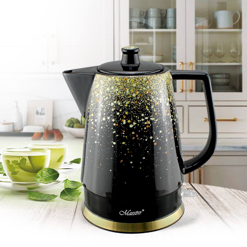 Електрочайник 1,5л 1500W (диск) золотий MR-074-GOLD Maestro Житомир
