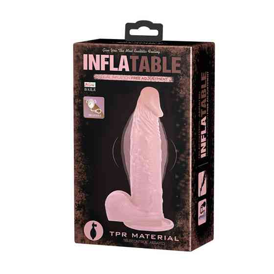 Вибратор - Inflatable Dong, 19 см Sex Aura Киев