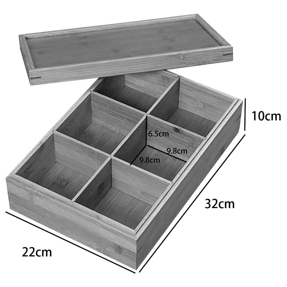 Менажниця дерев'яна "Роскон" шафран Миколаїв - фото 2