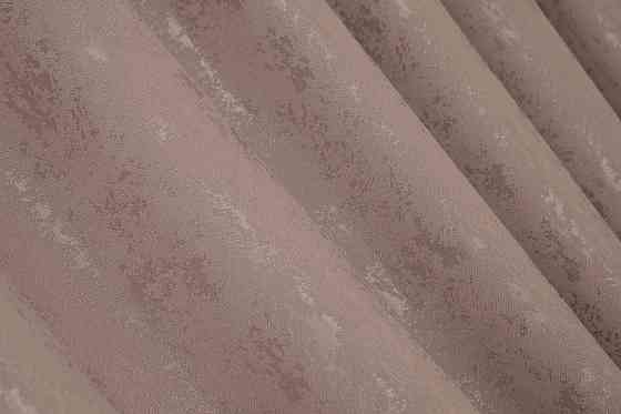 Комплект готових штор VR-Textil Льон мармур Pavliani № 1174ш Пудровий 100х270 см 2 шт (31-607) Київ