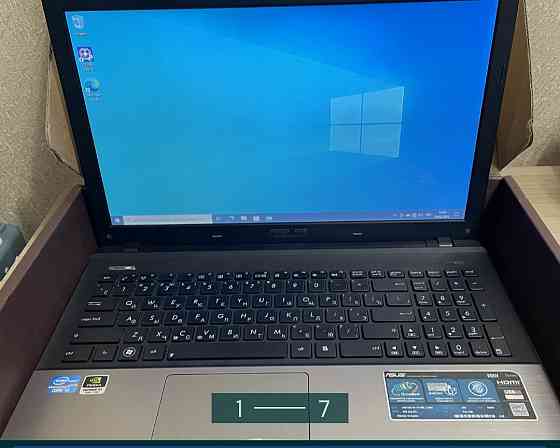 Ноутбук ASUS K55VM DDR 8Gb. SSD 256Gb. Киев