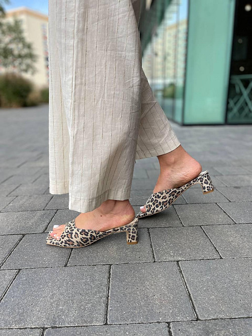 LIRIO Сабо жіночі LIRIO L0313/4073-71 леопард (літо, шкіра натуральна) (5532) 37 Коломия - фото 1