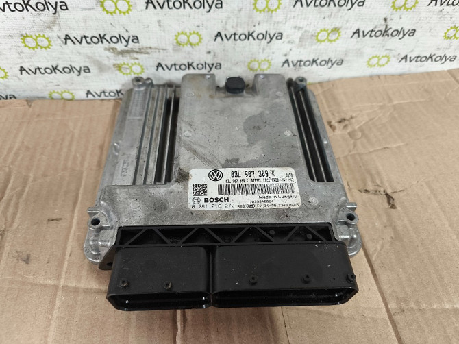 Блок керування двигуном VW T5 2.0 tdi 2010-2015 (03L907309K) Ковель - изображение 1