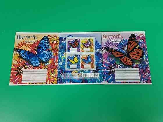 Зошит учнівський з малюнком на обкладинці 36листів карта (16 шт.) Харків