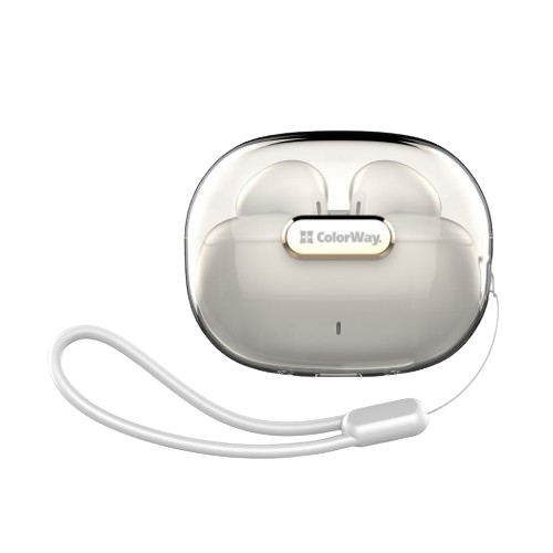 Навушники бездротові ColorWay slim CW-TWS2WT Earbuds білий Житомир - фото 7