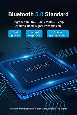 Адаптер USB Bluetooth 5.0 Vention колір чорний CDSB0 Одеса
