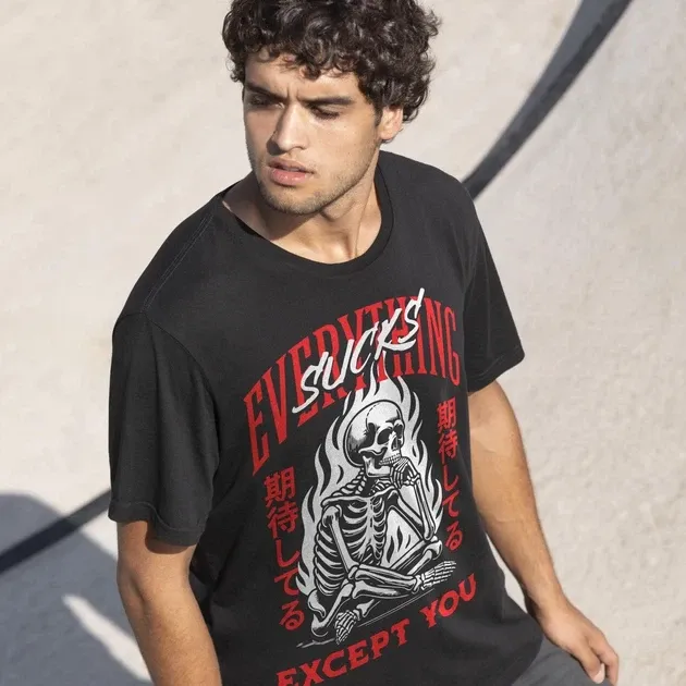 Футболка для подростка мальчика с принтом Everything 140uck140 Размер 160 Anime10740 Днепр - изображение 4