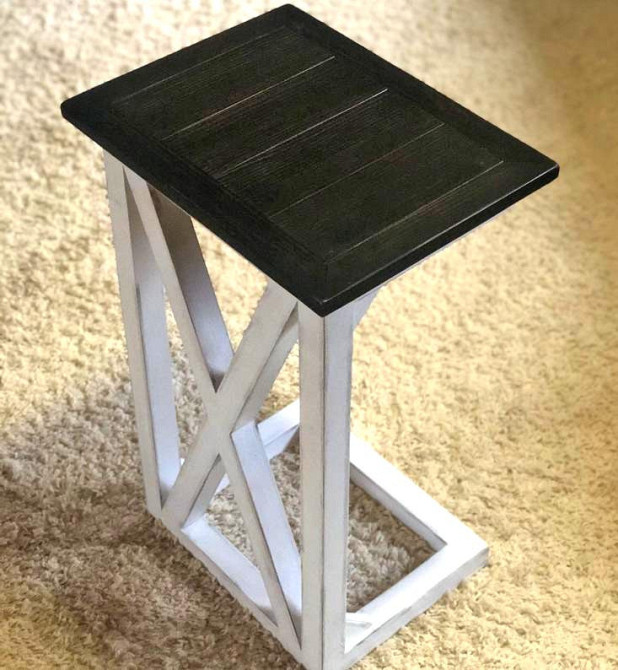 Приставний столик "Манадо" зефір-венге Миколаїв - фото 1