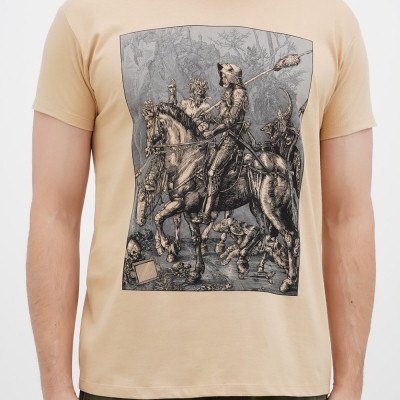 Футболка Sol's Imperial Knight Death and the Devil пісочний M (11500115/394M) Винница - изображение 4