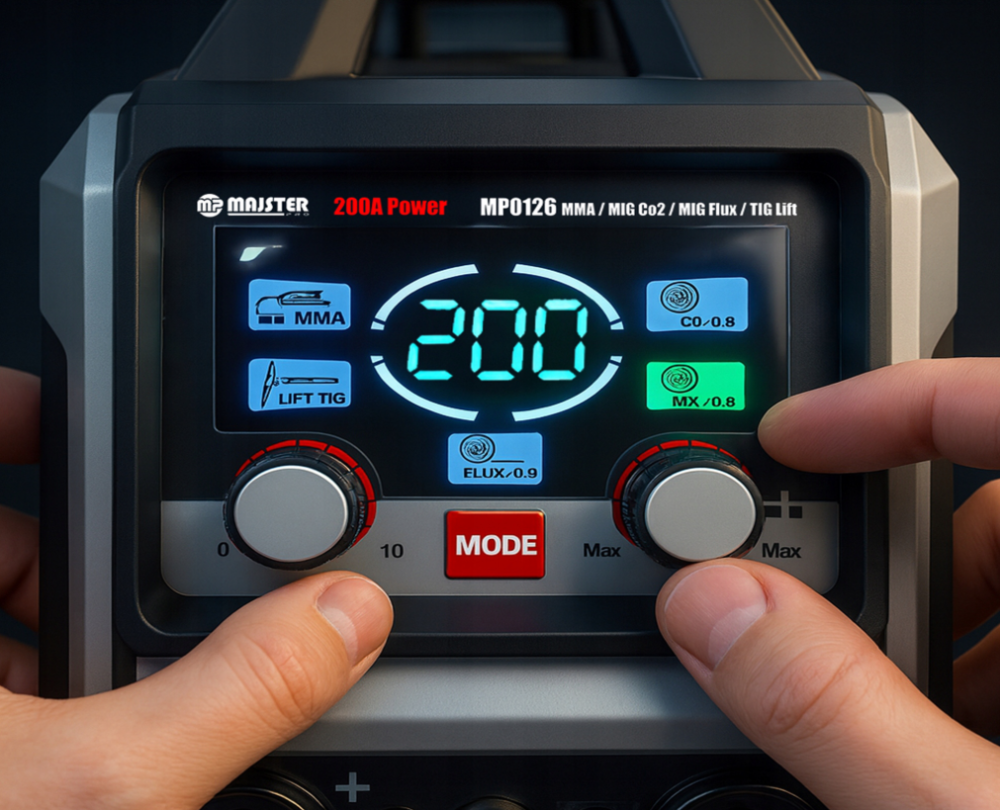 Инверторный сварочный аппарат 200 MIGOMAT IGBT FLUX MIG MAG MMA БЕЗ ГАЗА MP0126 Киев - изображение 10