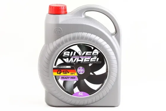 Жидкость охлаждающая антифриз красный -38° Silver Wheel  5.30 кг Винница